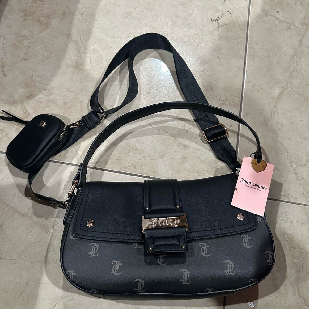 Juicy Couture Black Shoulder Bag